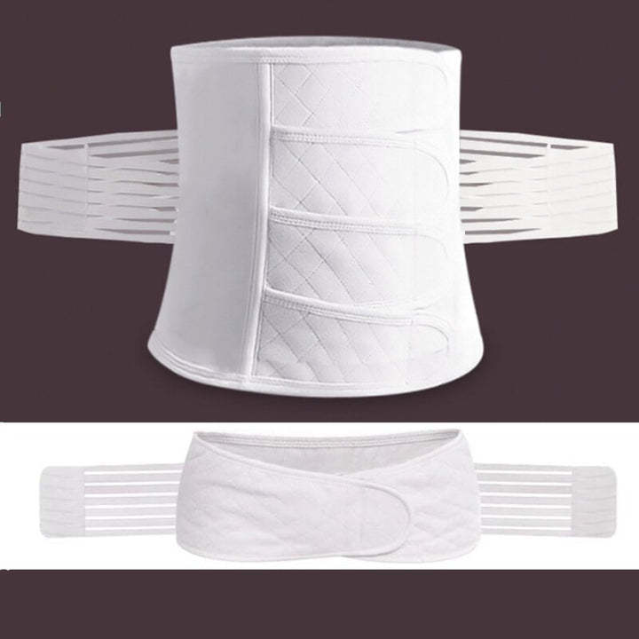 Postpartum Belly Band Back Support Recovery Belt Wraps Beige-xinru