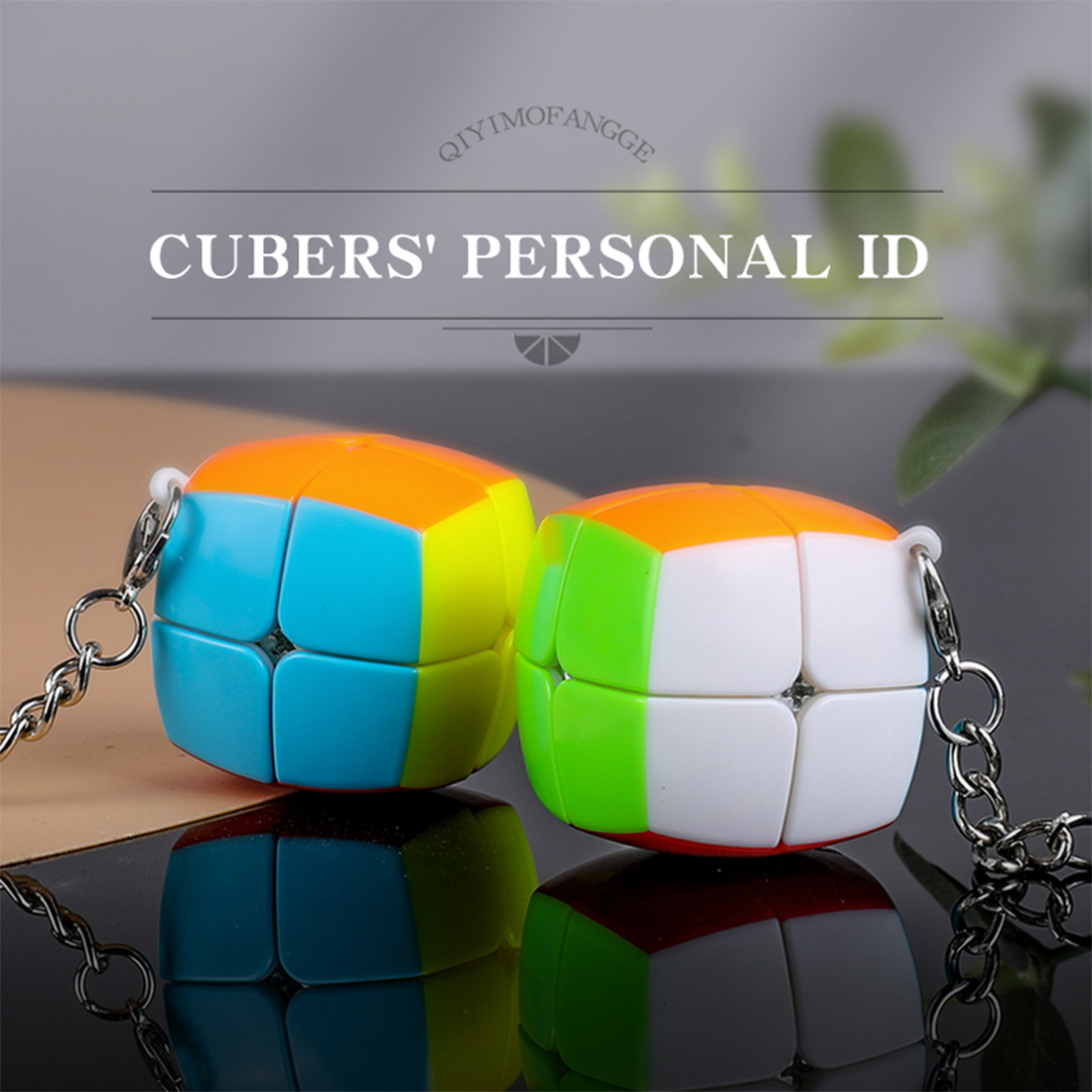 QiYi Mini Pillowed 2x2 Keychain-xinru shop