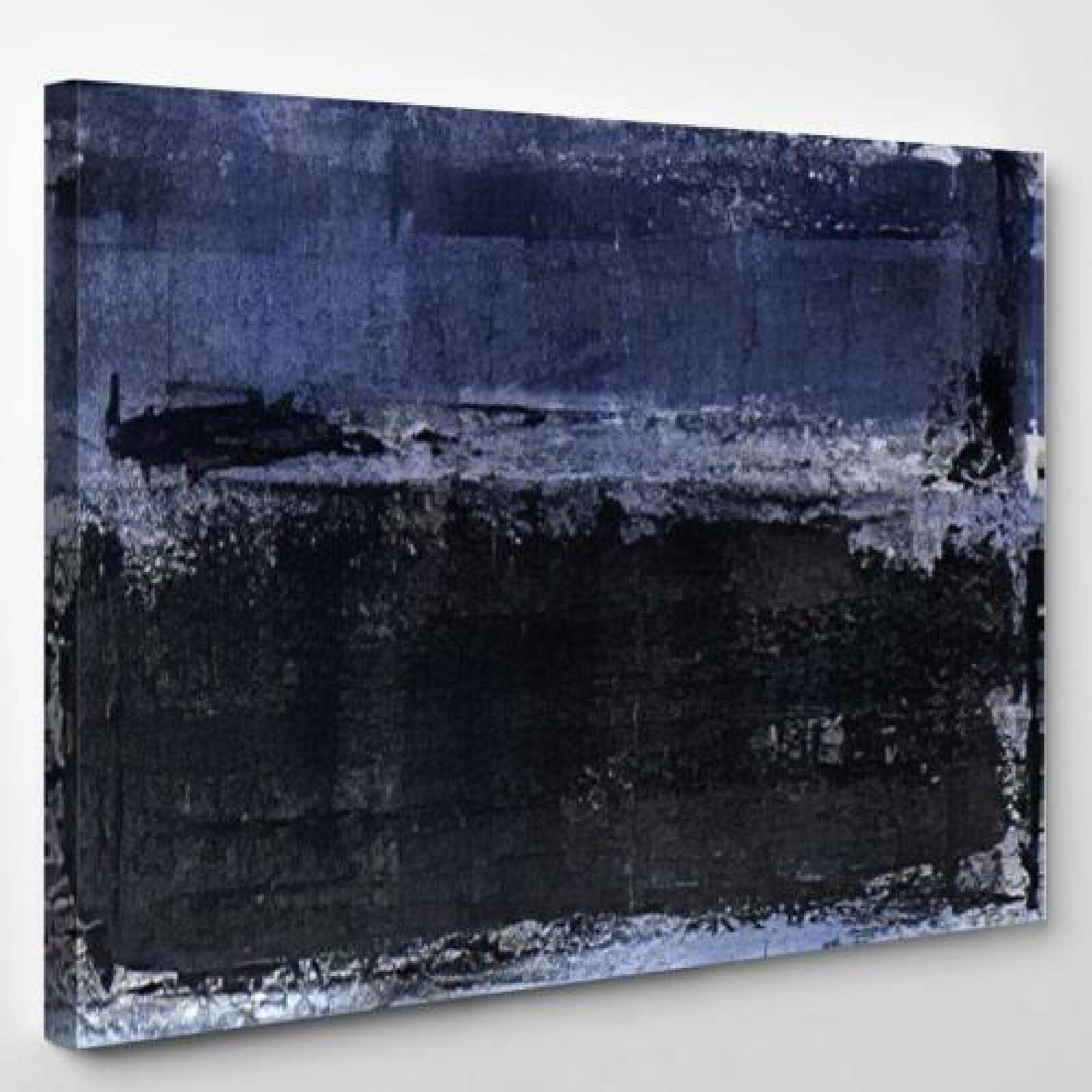 Blue Abstract Art Painting-xinru shop