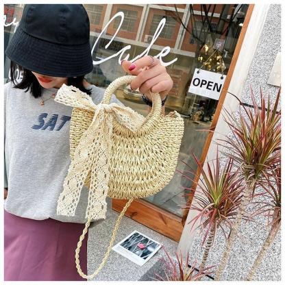 ストローバッグショルダーメッセンジャーバッグ-xinru shop