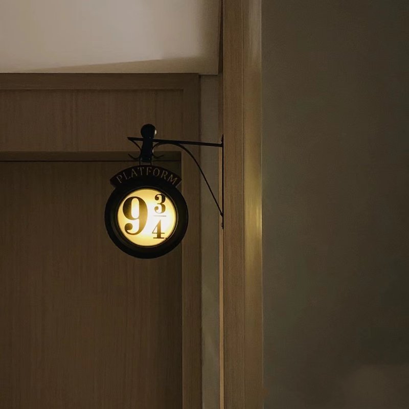 Harry Potter Movie 9 3/4 Wall Light Night Light Decoration Lamp Gift For Kids-xinru