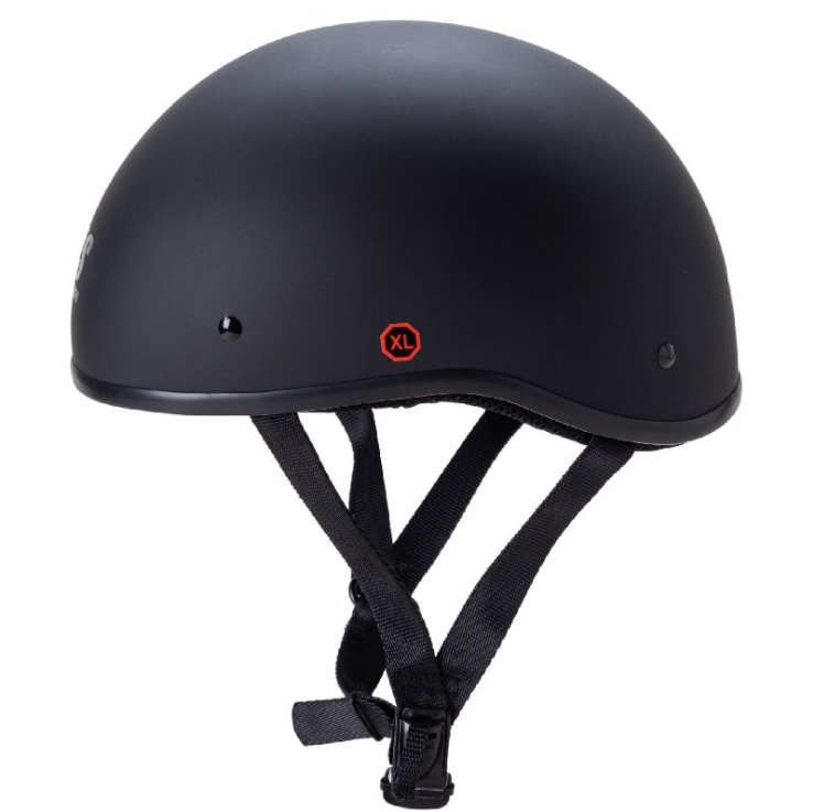RHR Motor Half Helmet Matt Black-xinru shop