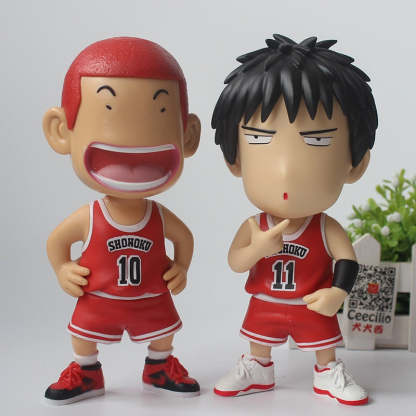 Anime Slam Dunk Sakuragi Flower Road Kaede Rukawa PVC Figure New Bulk-xinru