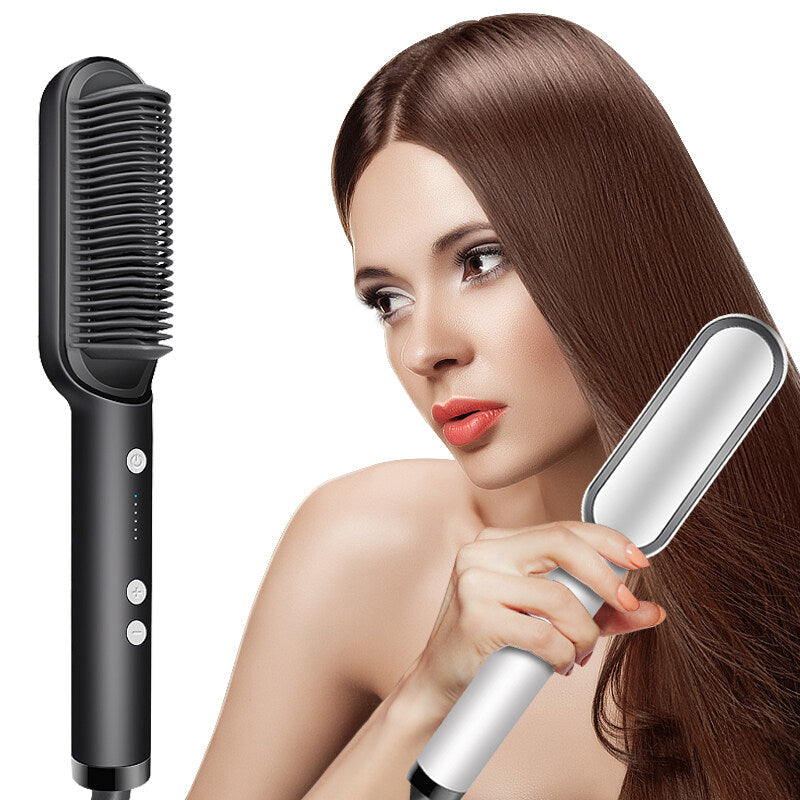 Anion Straight Hair Comb Straight Hair Curler-xinru