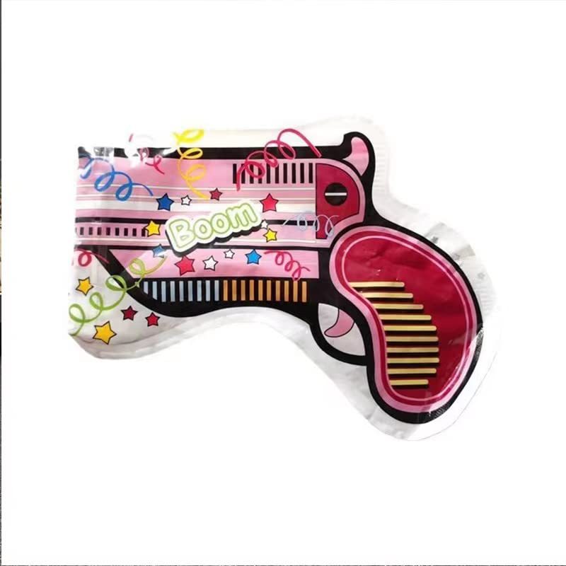 Party Inflatable Toy Fireworks 12Pcs Gun Handheld Confetti Poppers-xinru