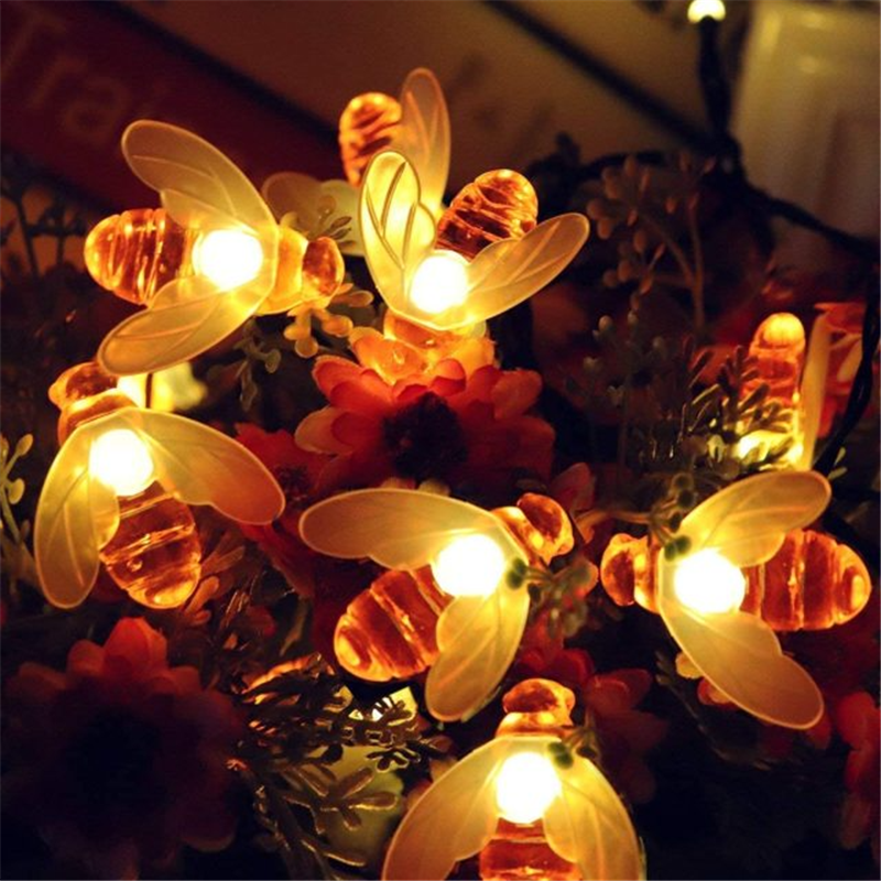 Solar Butterfly Fairy Tale Light String Waterproof Outdoor Garden Decorative Light-xinru
