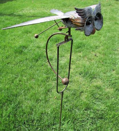 Eagle Garden Sculpture Large Bird Outdoor Statues Metal Yard Patio Lawn Decor-xinru