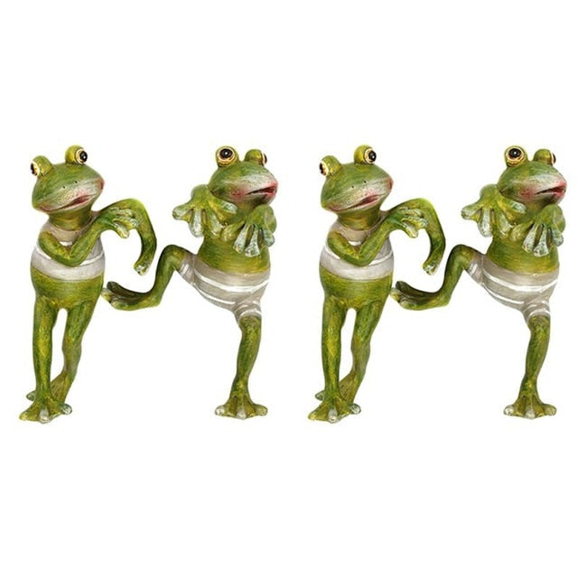 Miniature Fairy Garden and Terrarium Fairy Climbing Frogs-xinru