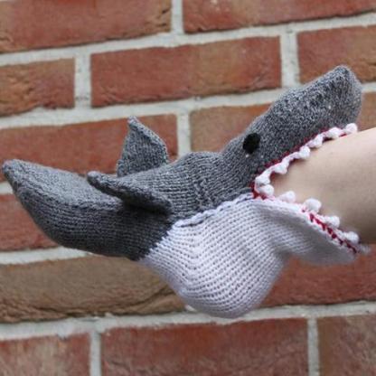Knitted Crocodile Socks Creative Animal Shaped Ankle Socks-xinru