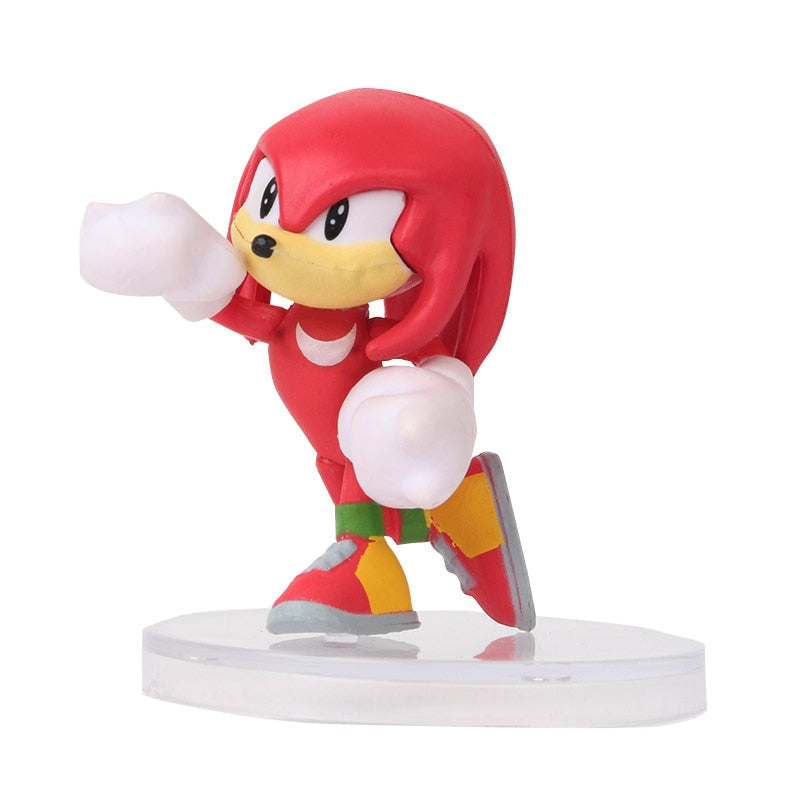Popular Sonic the Hedgehog Character PVC Action Figure Toys For Children-xinru