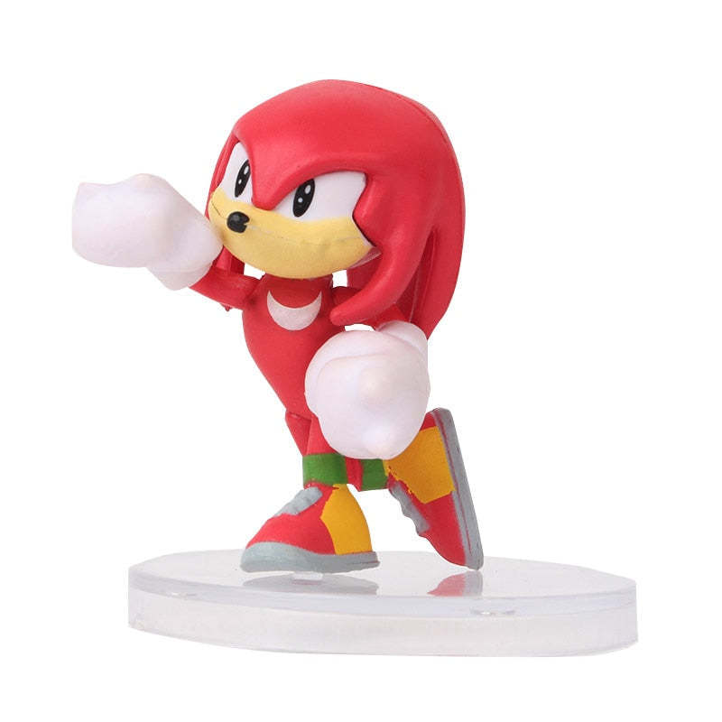 Popular Sonic the Hedgehog Character PVC Action Figure Toys For Children-xinru