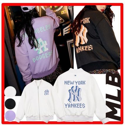 ☆韓国の人気☆【MLB KOREA】☆PLAY JERSEY BASEBALL JACKE.T☆-xinru shop