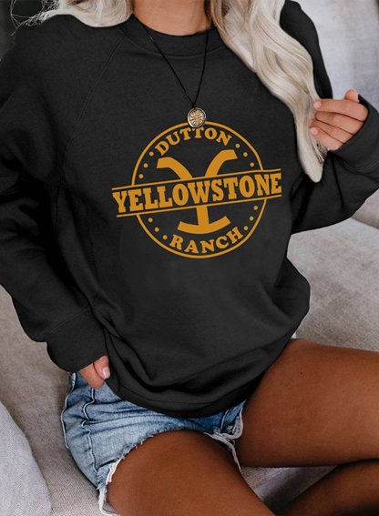Women's Yellowstone Dutton Ranch TV Shows Sweatshirts-xinru shop
