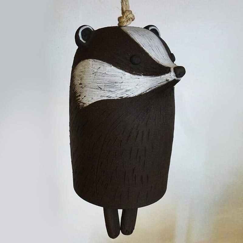 Ceramics Animal Wind Chimes-xinru shop