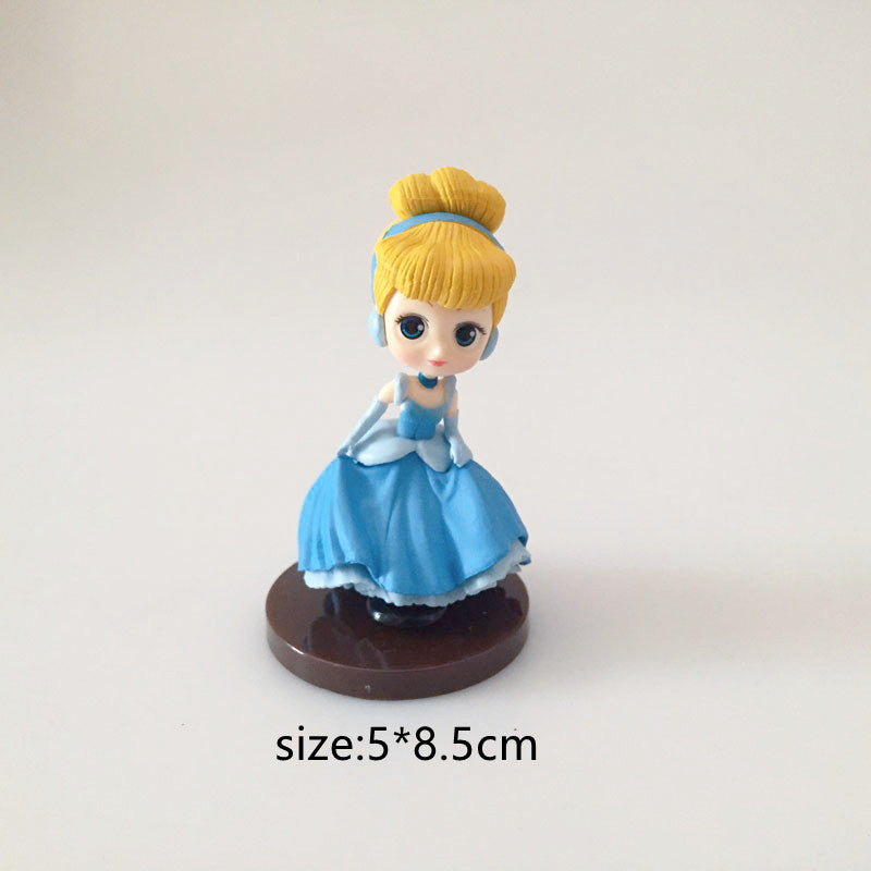 Q Posket Princess PVC Action Figures Collectible Model Toys-xinru
