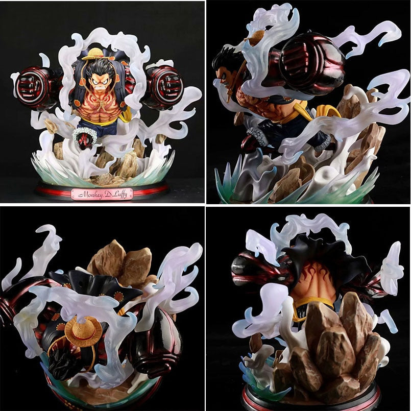 One Piece Gear Fourth Luffy Action Figure PVC Figma Collectible Statue Toy-xinru