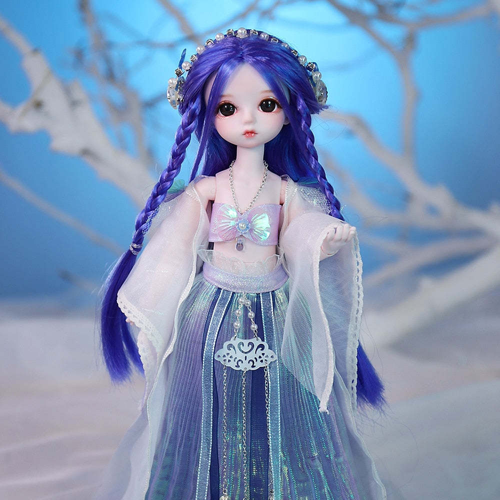 1/6 Fairy Dolls BJD Ball Jointed Doll Full Set-xinru