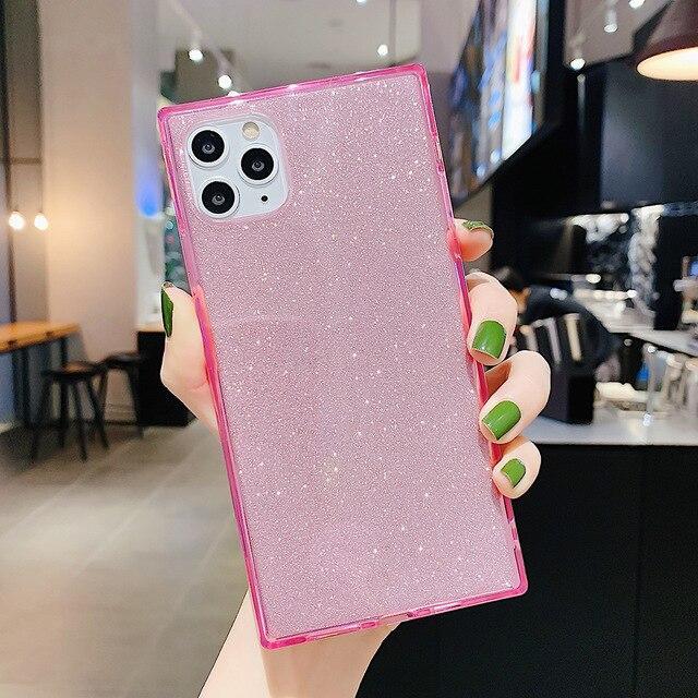 Glitter Square Case-xinru