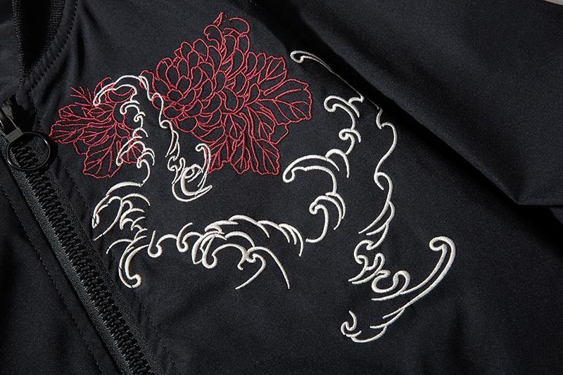 Men Dragon Embroidery Sukajan Yokosuka Oversized Pilot Jacket-xinru