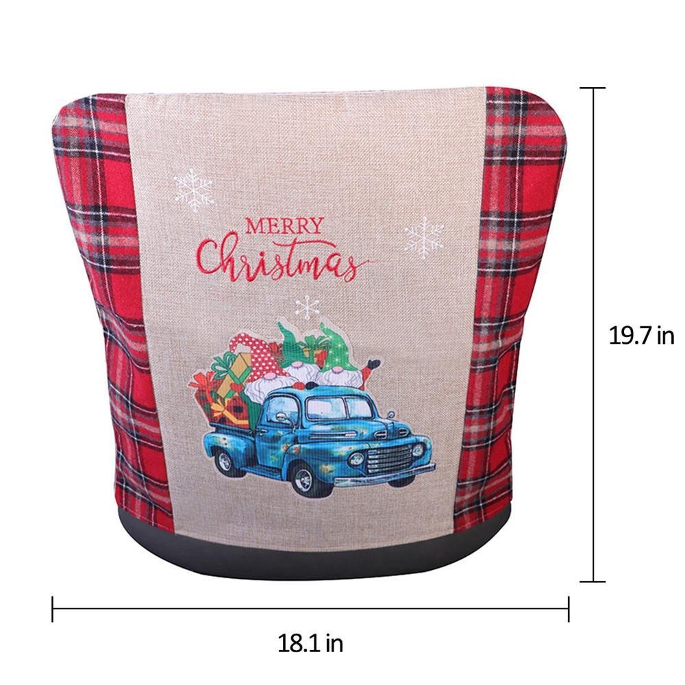 Christmas Chair Covers Home Dining Room Decor Dinner Chair Back Cover-xinru shop