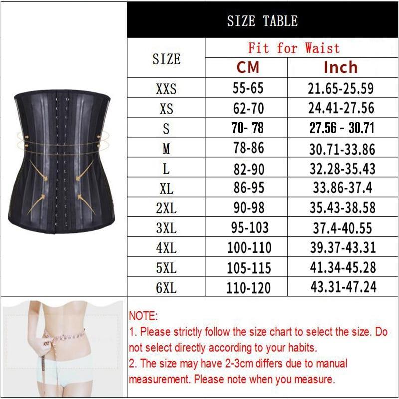 Latex Waist Trainer Corset Belly Slim Belt Body Shape-xinru