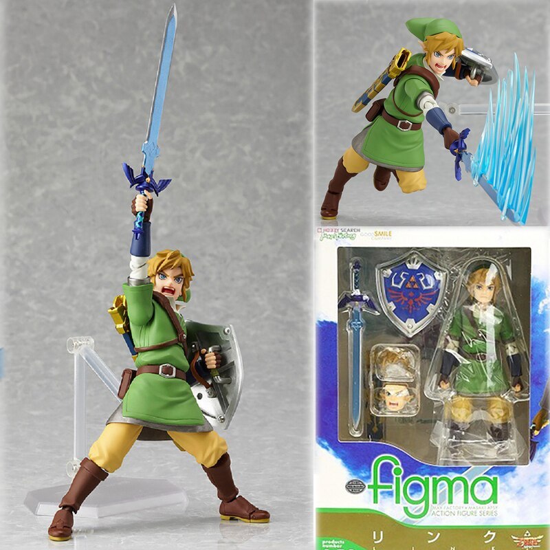 Anime The Legend Of Zelda Link Pvc Action Figures Collectible Model Toys-xinru