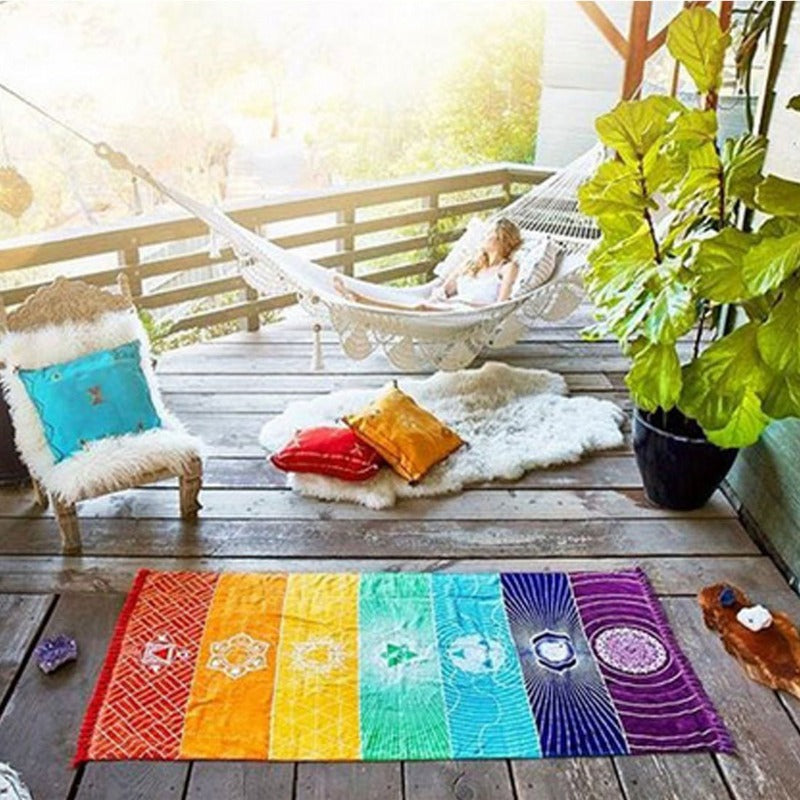 Rainbow Chakra Tapestry-xinru shop