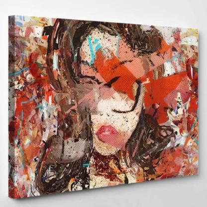 Digital Art Poster Face Girl-xinru shop