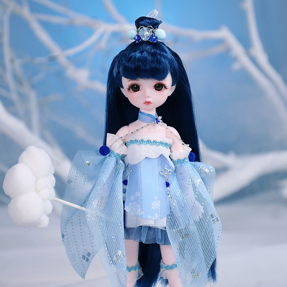 1/6 Fairy Dolls BJD Ball Jointed Doll Full Set-xinru