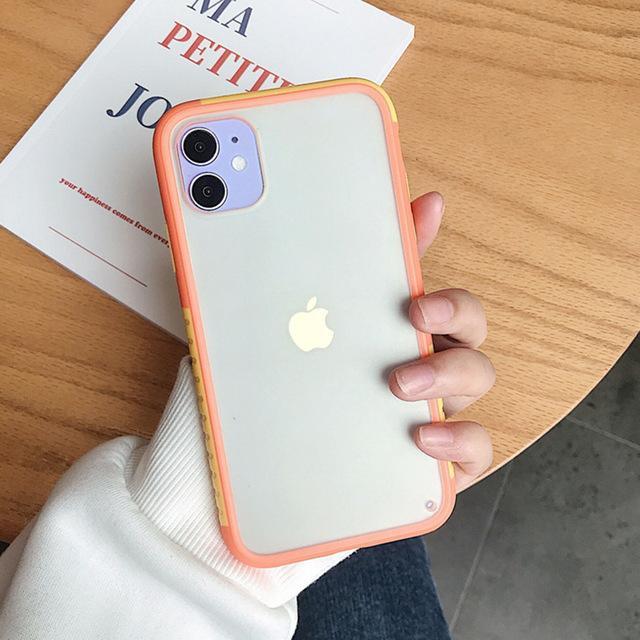 Cute Splicing Candy Color Case-xinru