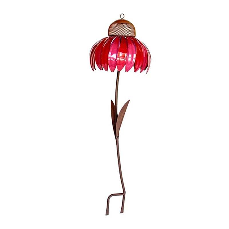 Coneflower Petal Shape Garden Bird Feeder-xinru
