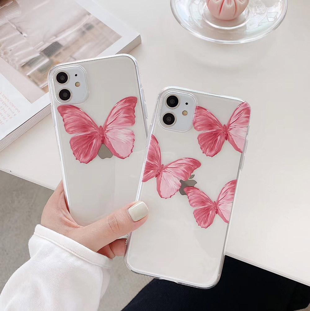 Pink Butterfly Case-xinru