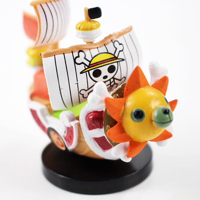 One Piece Mini Thousand Sunny Going Merry Pirate Boat Ship Mode-xinru