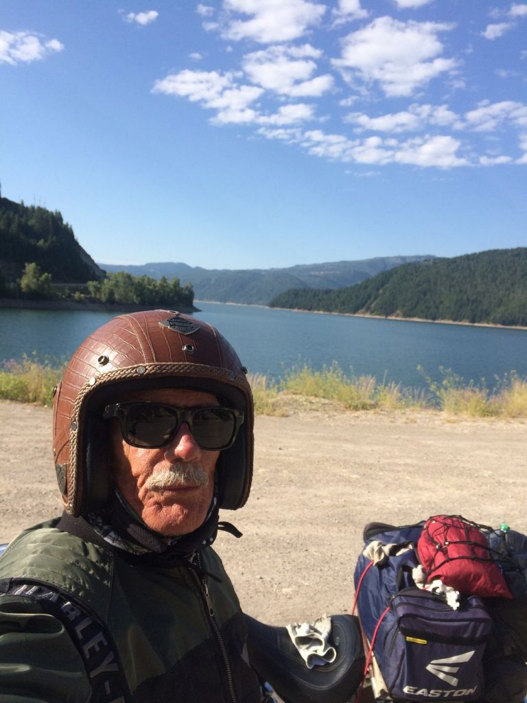 Vintage PU Leather Harley Motorcycle Helmet-xinru