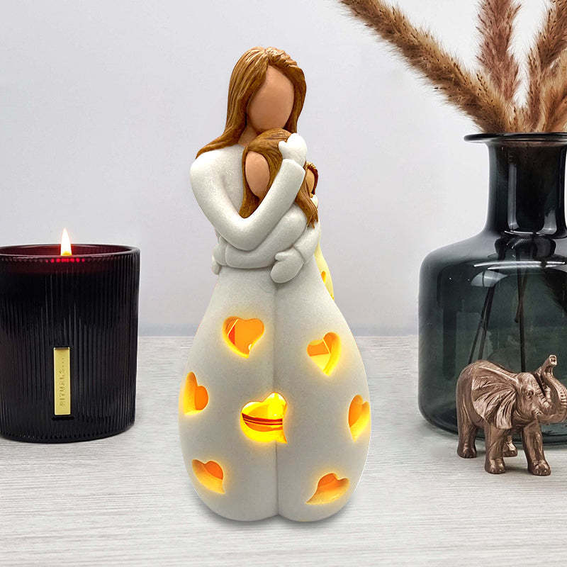 Mother's Day Statue Candle Holder-xinru