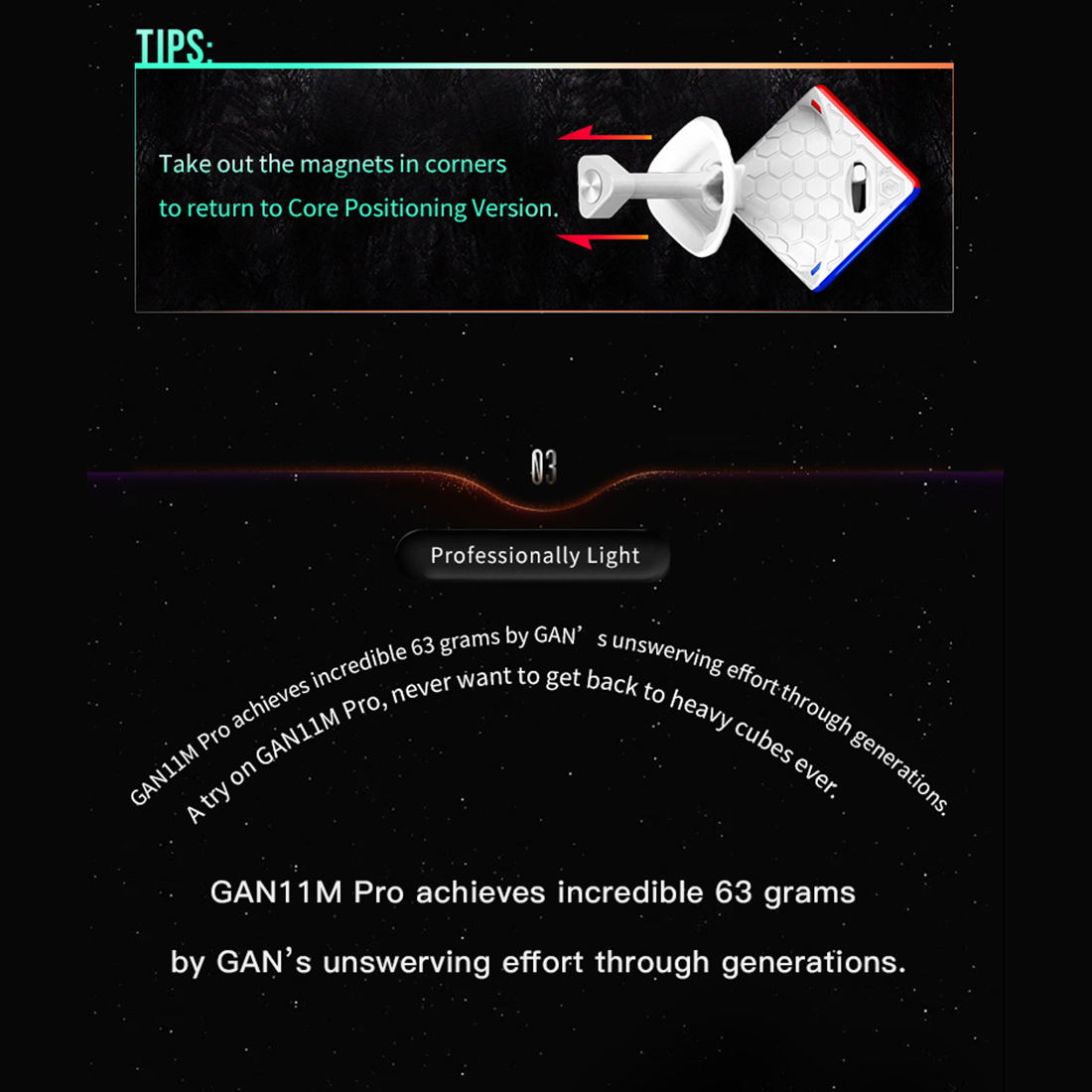 GAN 11 M Pro 3x3-xinru shop