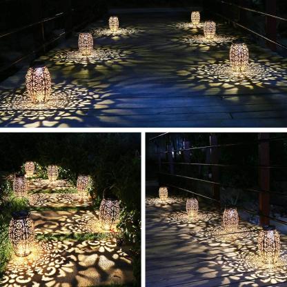 Solar Outdoor Hanging Lanterns-xinru shop