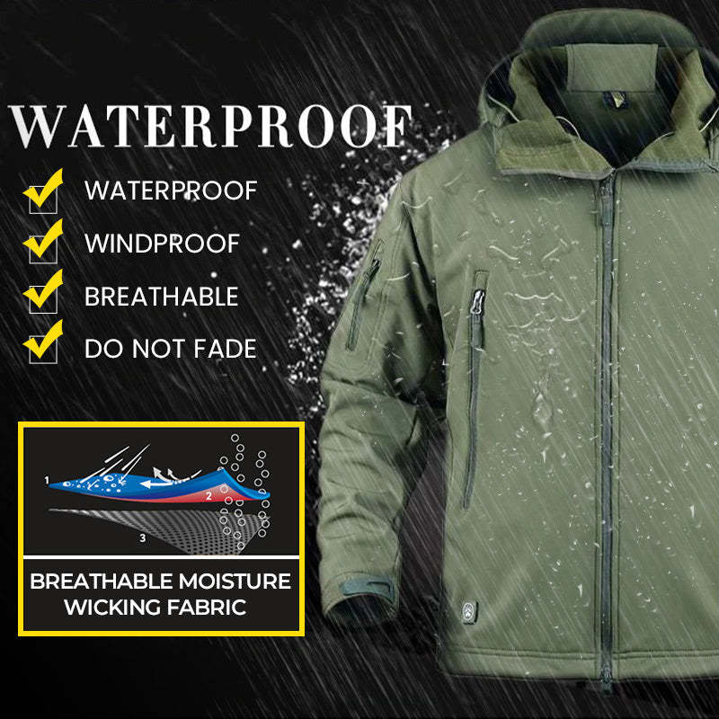 Outdoor Waterproof Military Tactical Jacket-xinru