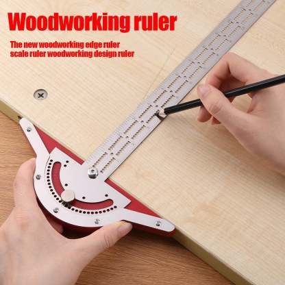 Ultra Precision Marking Ruler Square T Type Woodworking Scriber Measuring Tool-xinru