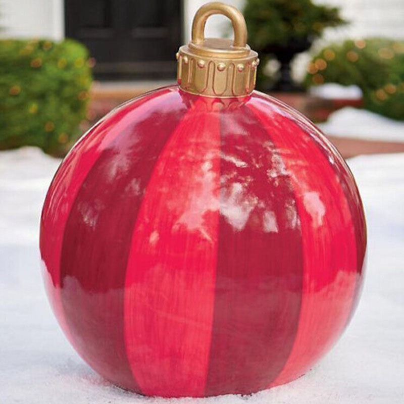 Outdoor Christmas PVC inflatable Decorated Ball (Free Inflator)-xinru shop