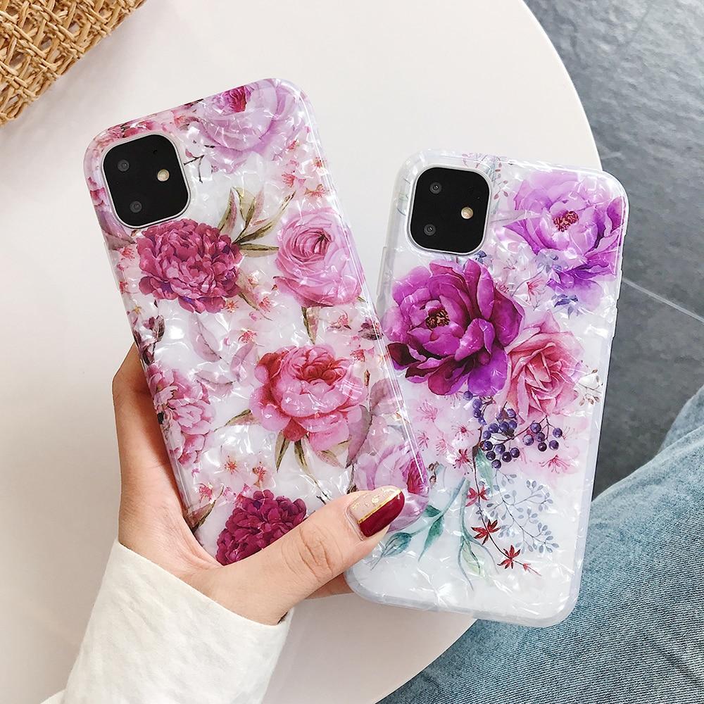 Retro Floral Dream Shell Case-xinru