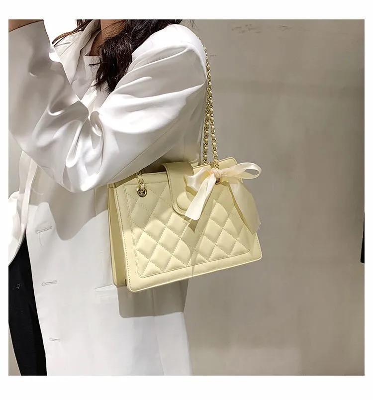 チェーンショルダーメッセンジャーバッグ-xinru shop