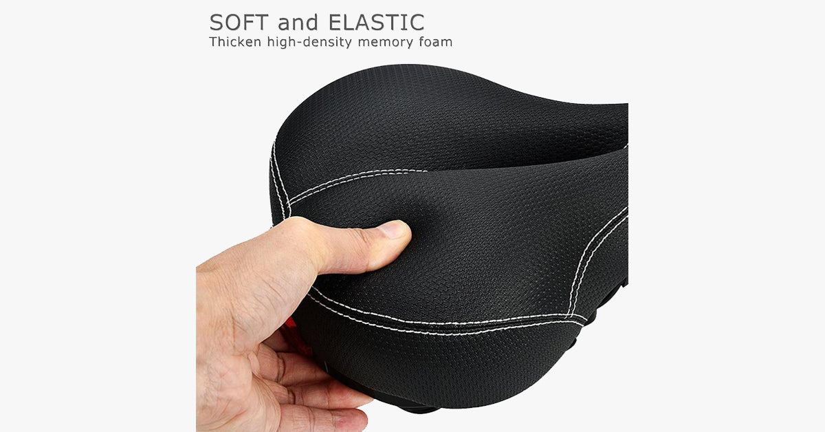 Comfortable Soft Breathable Men WomenMemory Cotton  Bike Seat-xinru