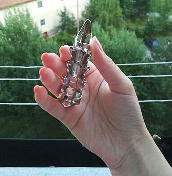 Gauntlet Finger Resizable Rings-xinru