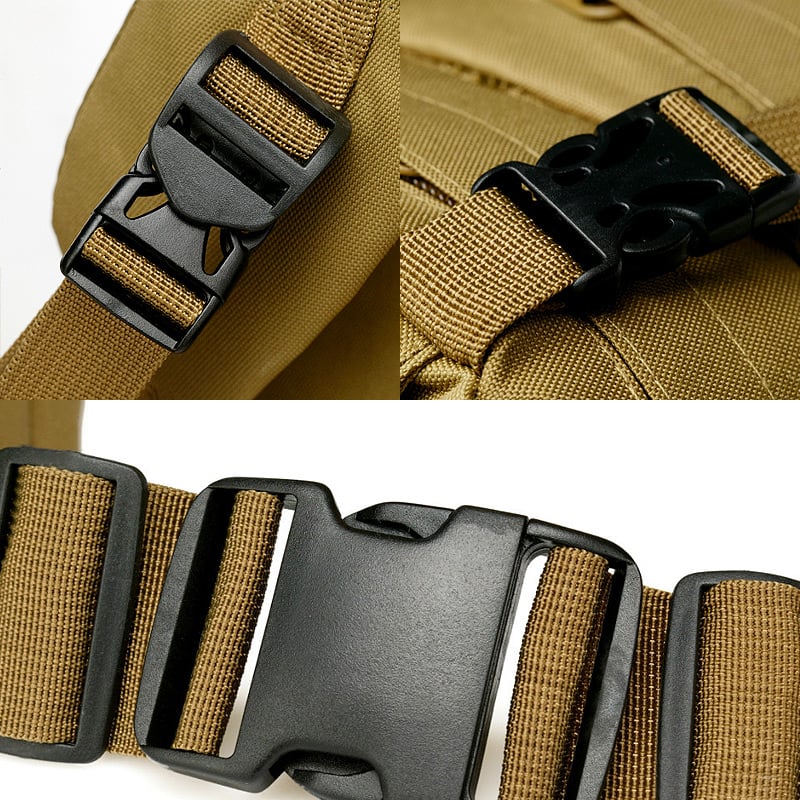 Outdoor Mountaineering Bag Male Multi-function Waterproof Tactical Backpack-xinru