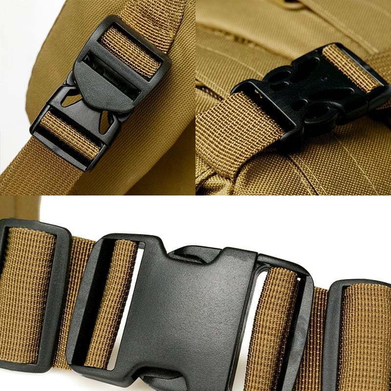 Outdoor Mountaineering Bag Male Multi-function Waterproof Tactical Backpack-xinru