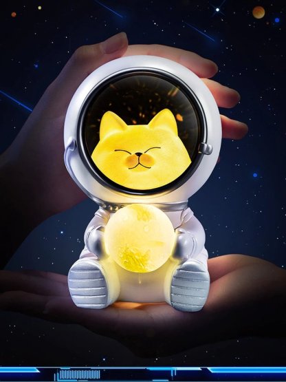 Pet Astronaut LED Moon Lamp Night Lights-xinru