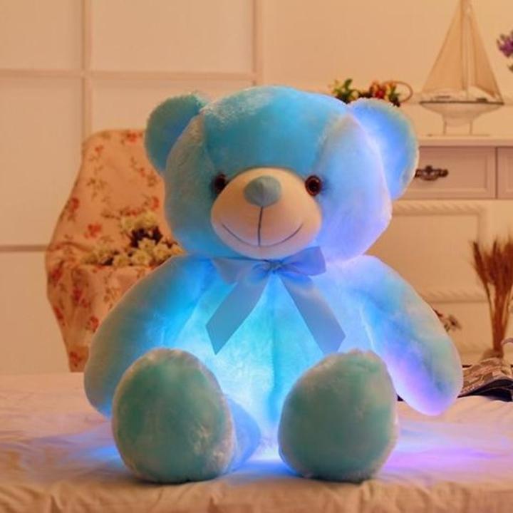 Glow Bear LED Light Up Plush 3D Stuffed Animal-xinru