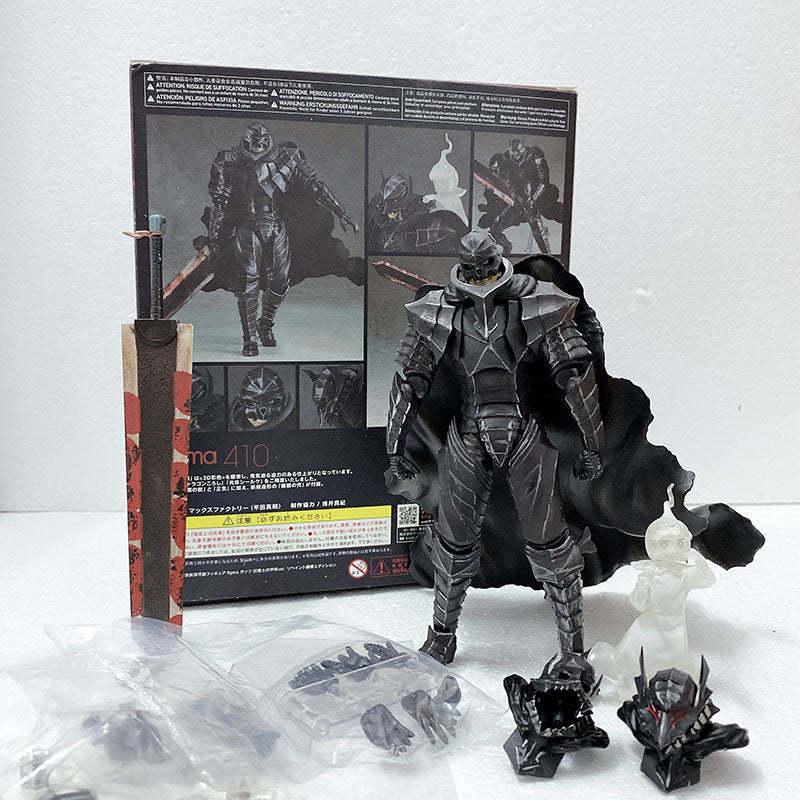 Berserk Guts Black Swordman Figure Action Figure Toy Model-xinru