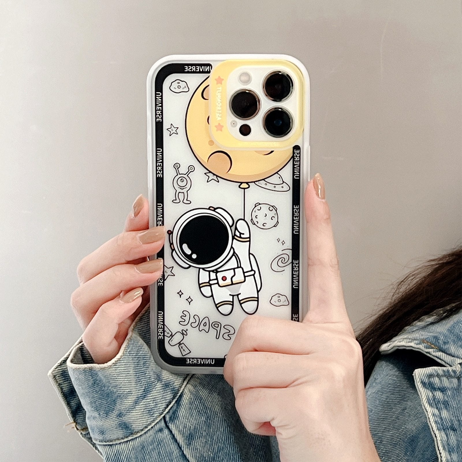 Cartoon Astronaut Case-xinru